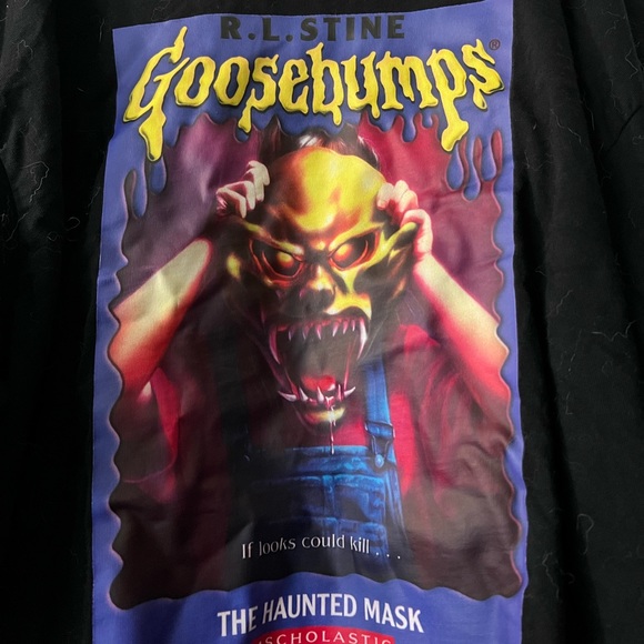 Layered Long Sleeve Goosebumps Tee - Picture 2 of 4
